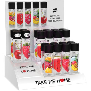 Wet Flavored Countertop Display and Testers