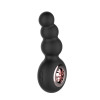 Gender Fluid Quiver Anal Ring Bead Vibe - Black