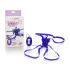 7-Function Silicone Love Rider Butterfly  Kiss - Purple