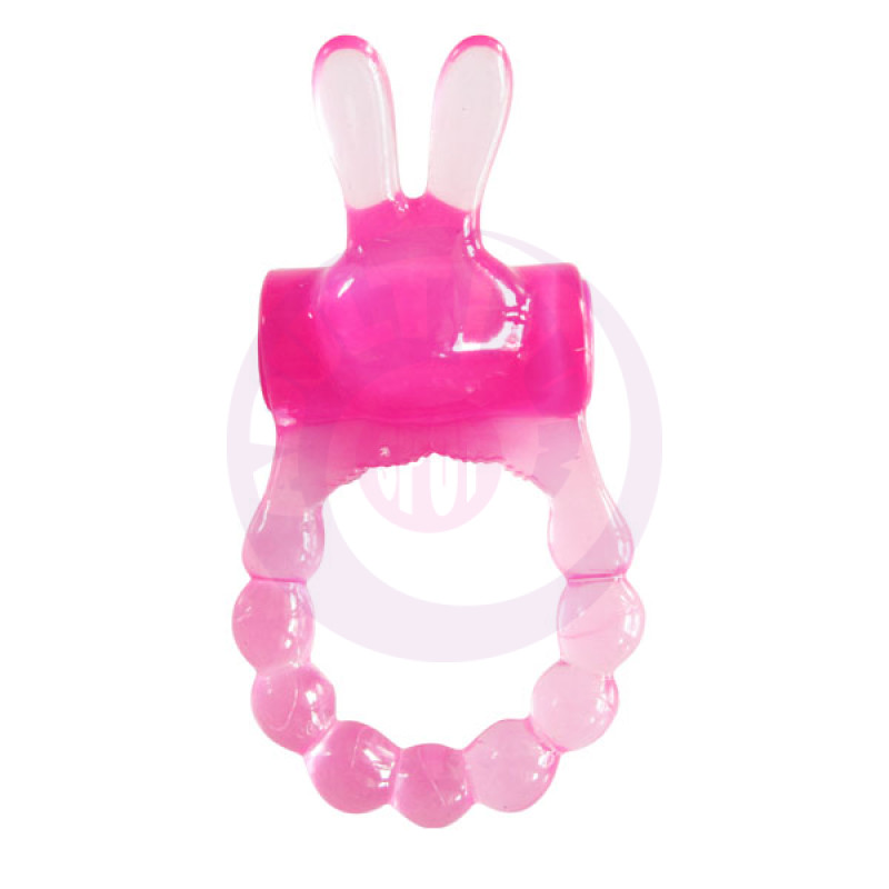 Vibrating Bunny Ring - Pink