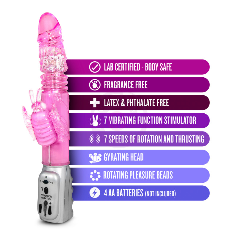 Sexy Things Butterfly Stroker - Pink