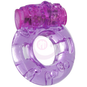 Orgasmic Vibrating Cock Ring - Purple