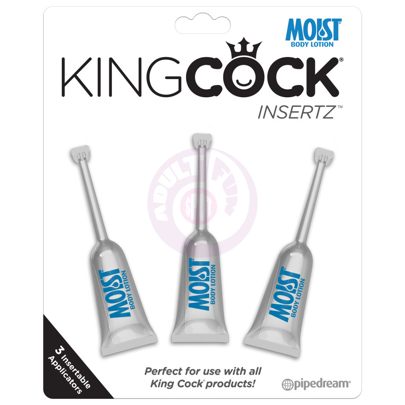 King Cock Insertz Moist 3-Pack