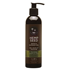 Hemp Seed Bath and Shower Gel - Guavalava - 8 Oz./ 237ml