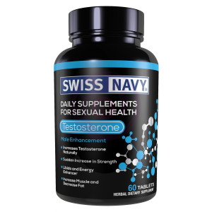 Swiss Navy Testosterone Male Enchancement - 60 Ct