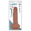 Easy Riders 7 Inch Slim Dong With Balls -  Caramel