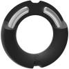 Hybrid Silicone Covered Metal Cock Ring - 50mm