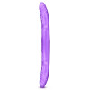 B Yours 16 Inch Double Dildo - Purple