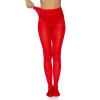 Nylon Tights - One Size - Red