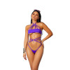 2 Pc Swimwear Set - One Size - Purple