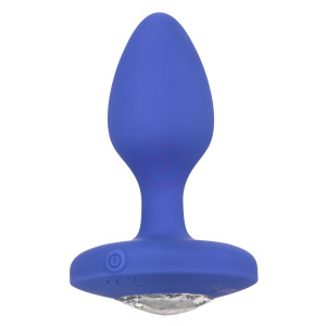 Cheeky Gems - Medium Rechargeable Vibrating Probe  - Blue