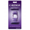 Fantasy C-Ringz Duo-Vibrating Super Ring Purple