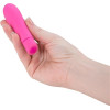 Soft Rain Power Bullet 3 Inch Breeze Coated 7 Function - Pink