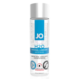 Jo H2O Water-Based Warming Lubricant - 8 Fl. Oz. / 240 ml