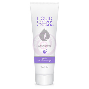 Liquid Sex Oral Sex Gel - Grape - 4 Fl. Oz. Tube