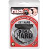 The Macho Collection Snap-on Vibro Cock and Ball Strap - Black