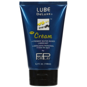 For Play Lube Deluxe Cream Water Based Lubricant - 5.2 Fl. Oz. / 148 ml