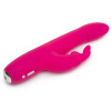 Happy Rabbit Slimline G-Spot Rechargeable  Rabbit Vibrator - Pink