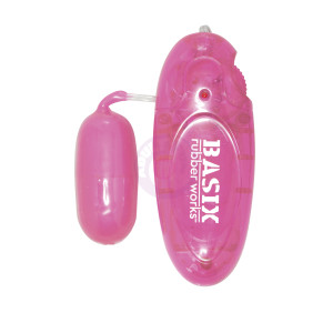 Basix Rubber Works Jelly Egg - Pink