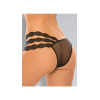 Allure Adore Wild Orchid Panty - One Size - Black