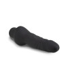 Silicone Willy's - Cowboy - 6.25 Inch Vibrating Dildo - Black