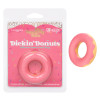 Naughty Bits Dickin’ Donuts Silicone Donut Cock  Ring - Pink