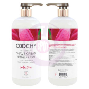 Coochy Oh So Smooth Shave Cream - Seduction - 32 Oz