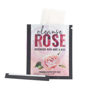 Alchemy Cleanse Rosewater Body Wipes 16 Ct