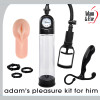 Adam's Pleasure Kit for Him - Black