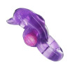 Flippher Vibrating Cock Ring - Purple