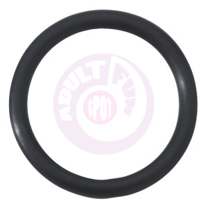 1.5 Inch Rubber C-Ring - Black