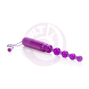 Vibrating Pleasure Beads - Purple