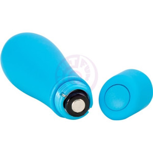 Soft Rain Power Bullet 3 Inch Breeze Coated 7  Function - Blue