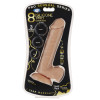 Pro Sensual Series 8 Inch Silicone Pro Odorless  Dong - Tan