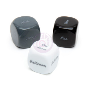 Fifty Shades of Grey Play Nice Kinky Dice for  Couples