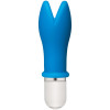 American Pop! Whaam! 10 Function Silicone Vibrator - Blue