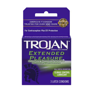 Trojan Extended Pleasure - 3 Pack