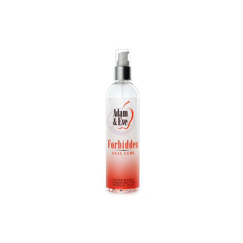 Adam and Eve Forbidden Anal Lube 8 Oz