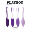 Playboy Pleasure - Put in Work - Kegel Balls Set - Acai Ombre