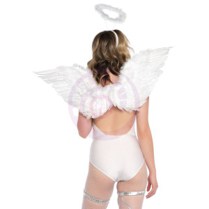 2 Pc Angel Accessory Kit - White
