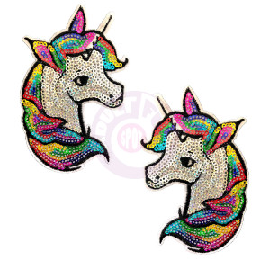 Sequin Sparkle Unicorn Nipztix Pasties