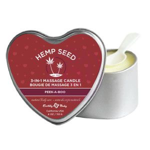 3 in 1 Massage Candle - Peek-a-Boo 4 Oz