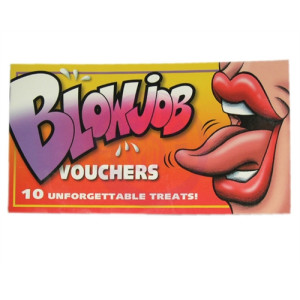 Blow Job Vouchers
