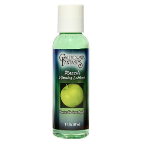 Razzels Warming Lubricant - Pleasurable Green Apple - 2 Oz. Bottle