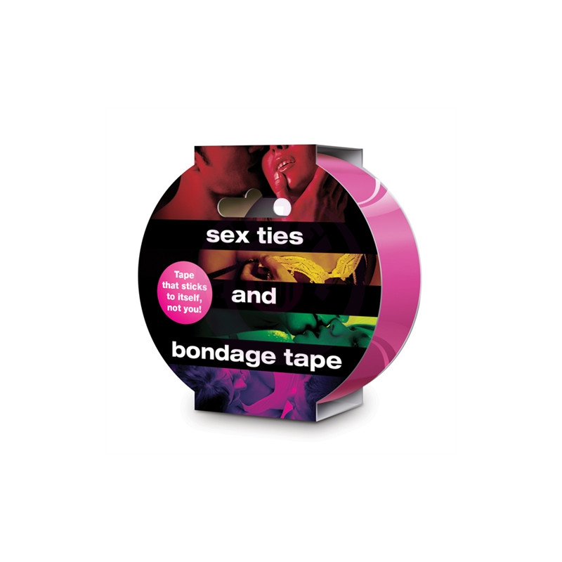 Sex Ties and Bondage Tape - Pink