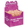 Bachelorette Party Favors - Pecker Sipping Straws  - 144 Piece Display - Light