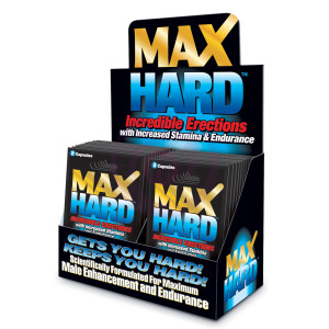 Max Hard XXX - 24 Packet Display