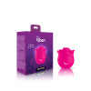 Zen Rose - Hot Pink - Handheld Rose Clitoral and Nipple Stimulator