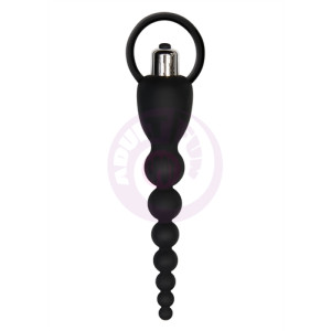 Adam and Eve Silicone Vibrating Anal Beads