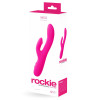 Rockie Dual Rechargeable Vibe - Foxy Pink